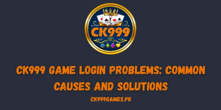 CK999 Game Login Problems