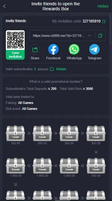 Ck999 Game Refer and Earn